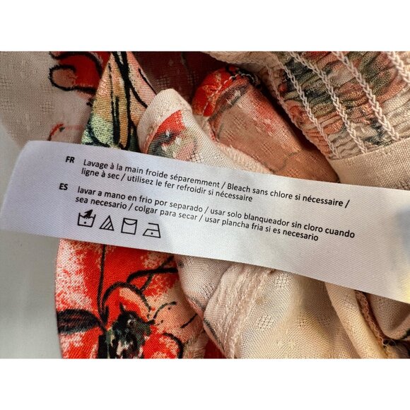 B O G Collective Bohemian Tank Size Medium Rayon Smocked Back NWT Band of Gypsie - Picture 10 of 14